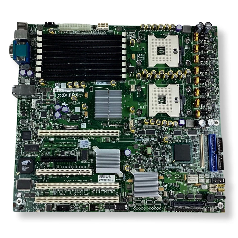 New Intel SE7520BD2VD2 E7520 Chipset Socket 604 BBDVBBD2 Motherboard D10352-451 - Image 3 of 4
