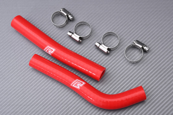 Kit durites radiateur en silicone rouge pour HONDA TRX 450 R 2004-2005 performance