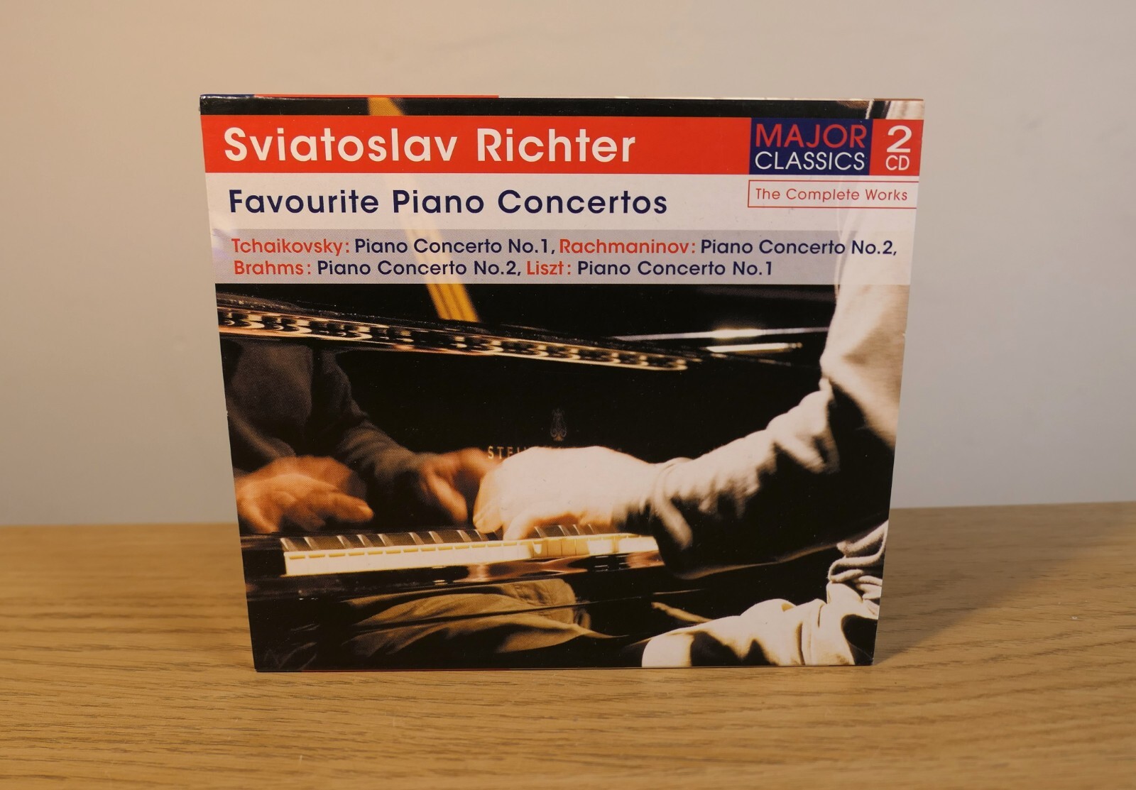 Sviatoslav Richter Favourite Piano Concertos 2 CD Box *LIKE NEW* Major Classics