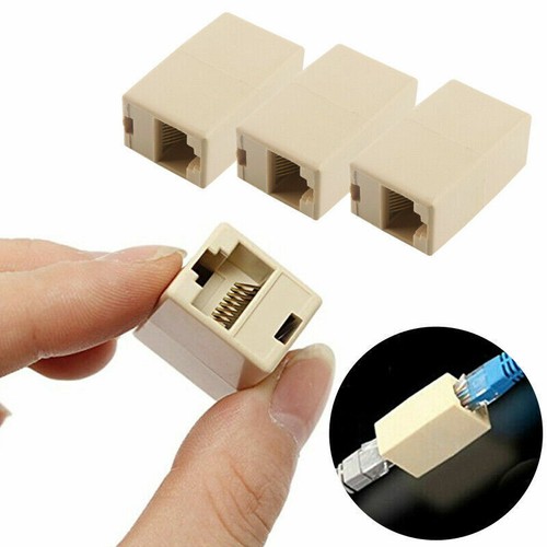 RJ45 Coupler Cat5e/6/7 Ethernet Cable Extender Joiner LAN Connector Adapter - Picture 12 of 15
