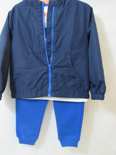 Wonder Nation Toddler Boy 3 Pc Jacket Set Super Cool Kid 3T or 4T new with tags - 第 1/7 張圖片