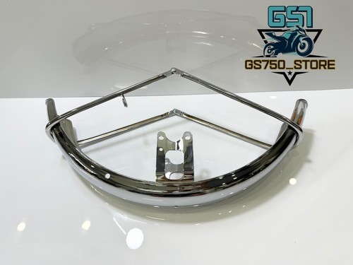 1973 - 1977 Suzuki GT750 Fender. Su GT Chrome Front Mud Guard GT380 GT500 GT550. - Foto 11 di 14