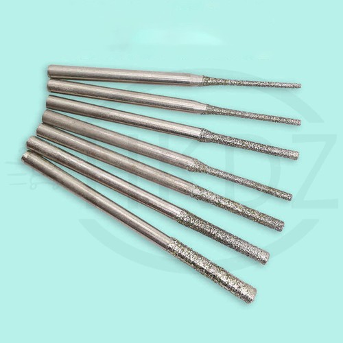Diamond Coated Drill Bits Glass Tile Jewellery 0.8mm 1mm 1.2mm 1.5mm 1.8mm 2.5mm - Picture 11 of 13