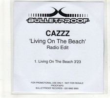 (GT660) Cazzz, Living On The Beach  - 2005 DJ CD