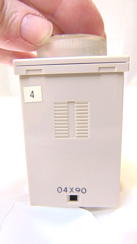 Omron H3BA Timer Unit Octal Base 200/220/240VAC 50/60Hz 0-0.5 sec Mode A #4 - Picture 5 of 11