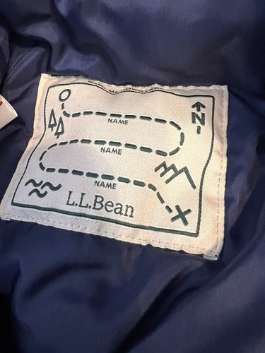 LL Bean Ski Snowboarding Pants Kids Size 10 Navy Blue Snow Waterproof - Picture 7 of 8