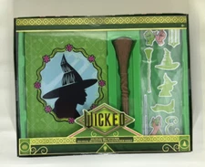 Wicked Elphaba Journal Set With Pen Puffy Stickers 40 Sheets Bullseye Playground