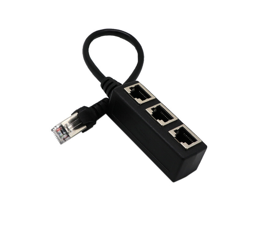 Cavo splitter Ethernet RJ45 da 1 maschio a 3 porte LAN femmina Adattatore splitter Ethernet per cavo di estensione Ethernet Cat5 Cat5e Cat6 Cat7 | Leroy Merlin Cavo splitter Ethernet RJ45 da 1 maschio a 3 porte LAN femmina Adattatore splitter Ethernet per cavo di estensione Ethernet Cat5 Cat5e Cat6 Cat7 | Leroy Merlin