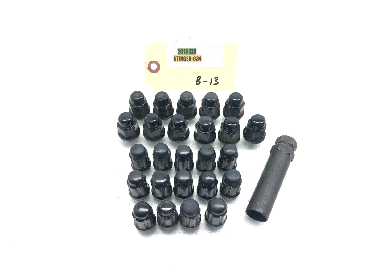 2018-2021 KIA STINGER WHEEL LUG NUTS & LOCKING LUG NUTS W/ KEY