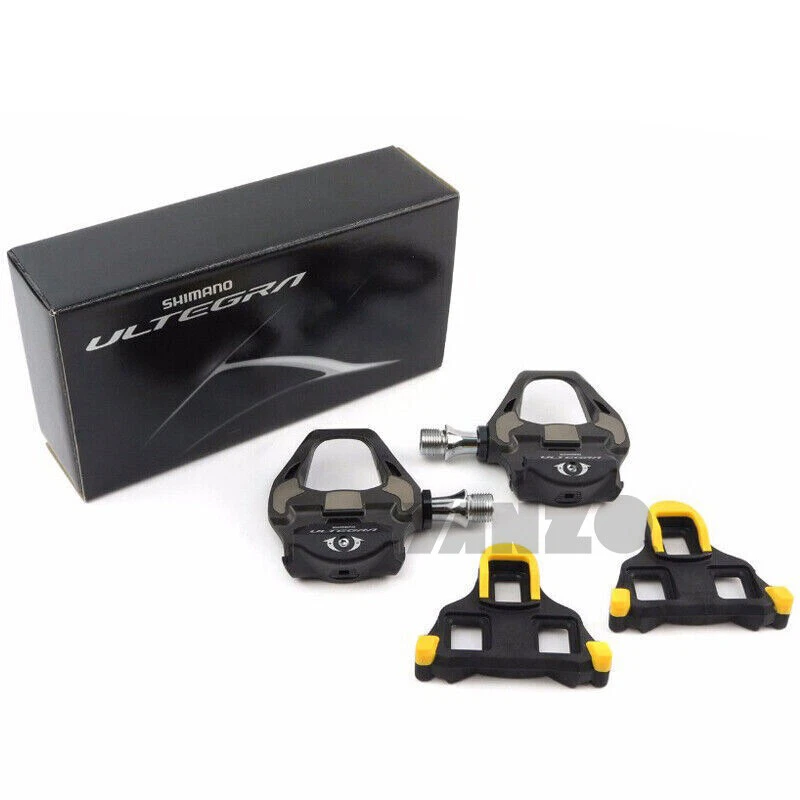 Pedal de carbono Shimano Ultegra PD-R8000 SPD-SL 9/16" bicicleta de carretera ciclismo SH11 botín Foto 2 de 4