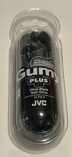 JVC HAFX5V Gumy Plus Inner-Ear Earbuds (Black)