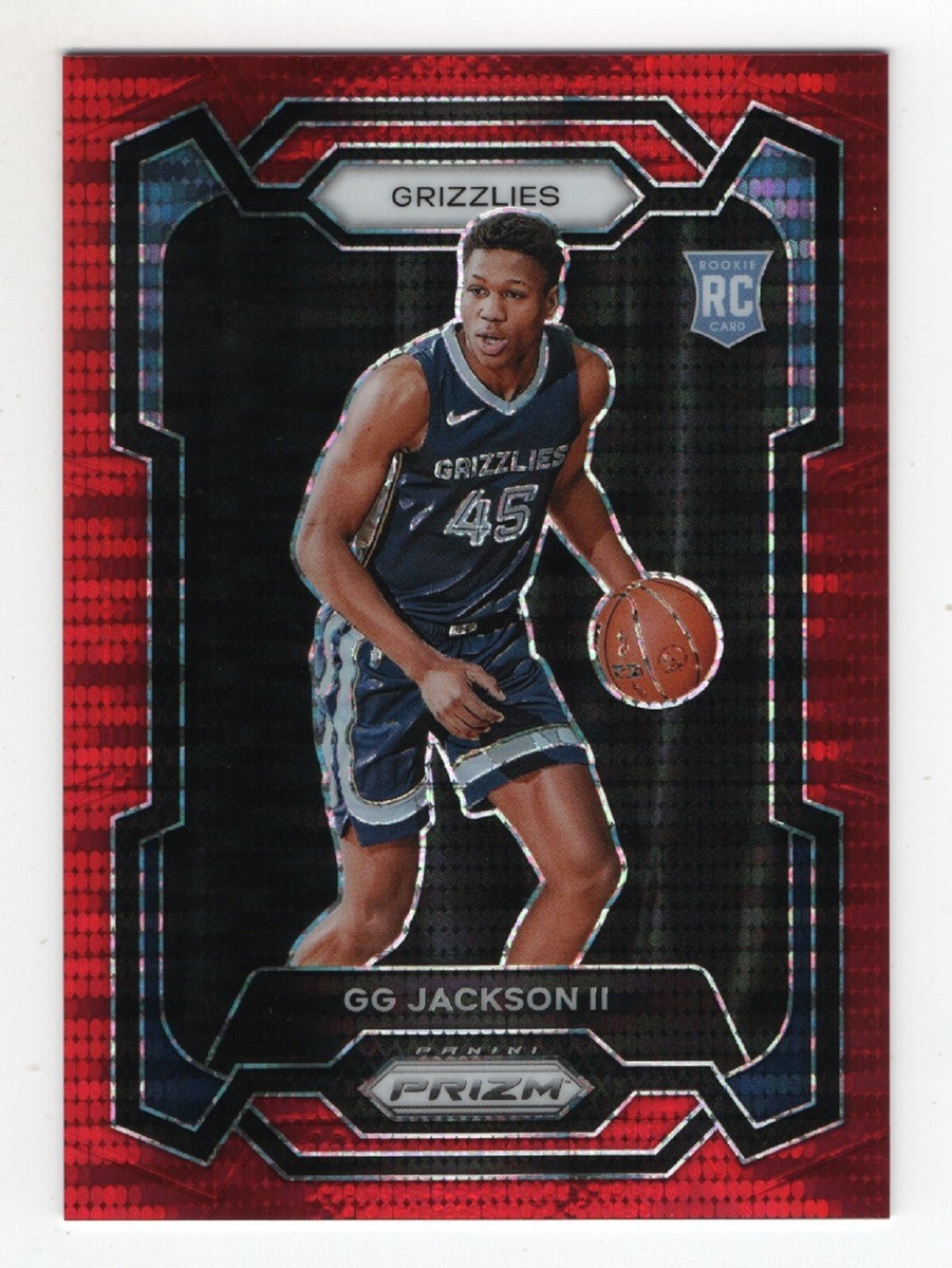 2023-24 Panini Prizm GG Jackson II Red Seismic card #179 #41/299