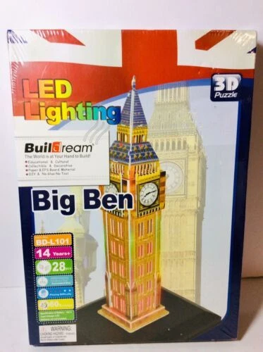 Rompecabezas de arquitectura Big Ben Kids