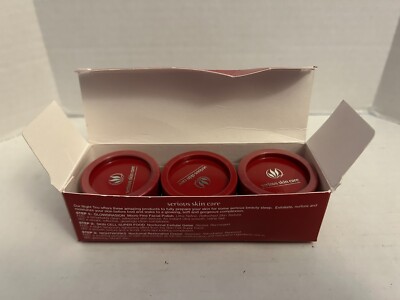 Serious Skin Care The Night Trio -Skin Cell Super Food -Glowbrasion -NightWorks