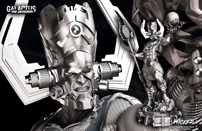 GALACTUS Statue Marvel Fantastic Four Avengers Resin Model Kit WICKED