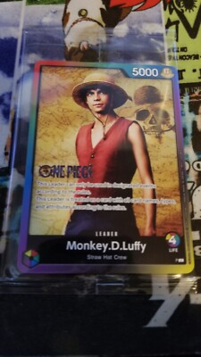 One Piece Card Game Monkey.D.Luffy Sealed Dual Leader Sealed