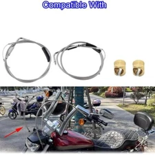 42 Throttle and Idle Cable Set with 90° Elbow Fitting for Davidson FXST FLST