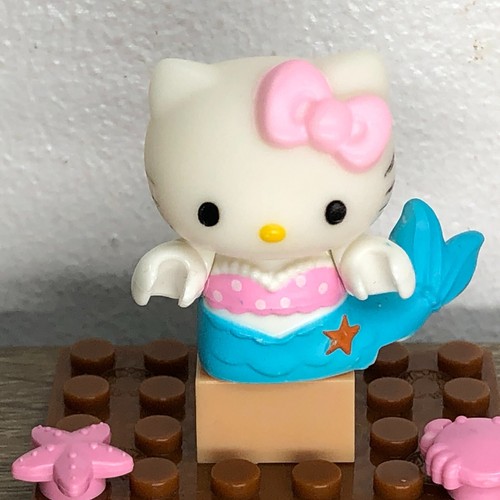 Mega Bloks Hello Kitty Mermaid Minifigure Toy Figure Figurine Incomplete Set 1" - Picture 3 of 11