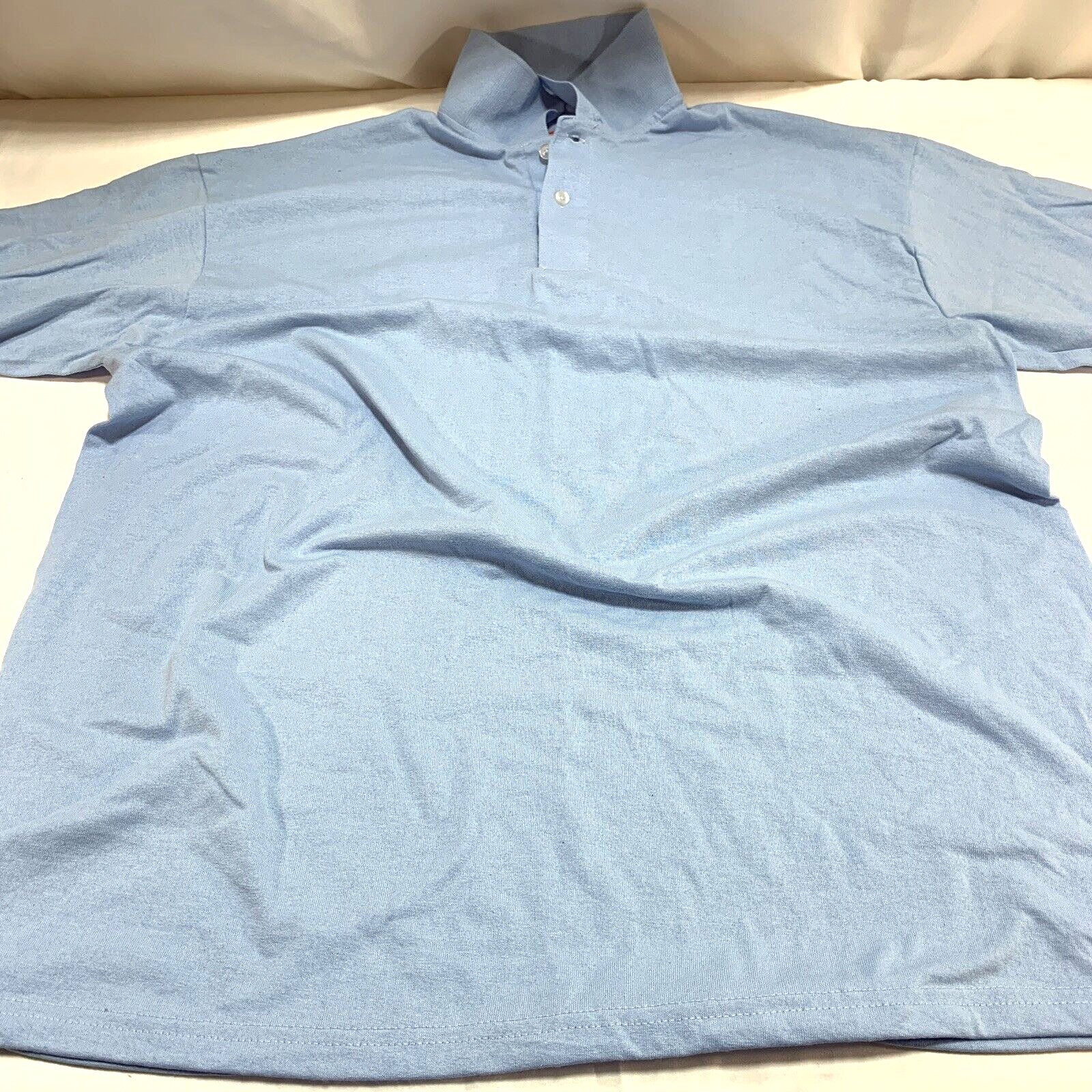 Hanes EcoSmart Comfort Blend Golf Polo Shirt for Men Size Large-image