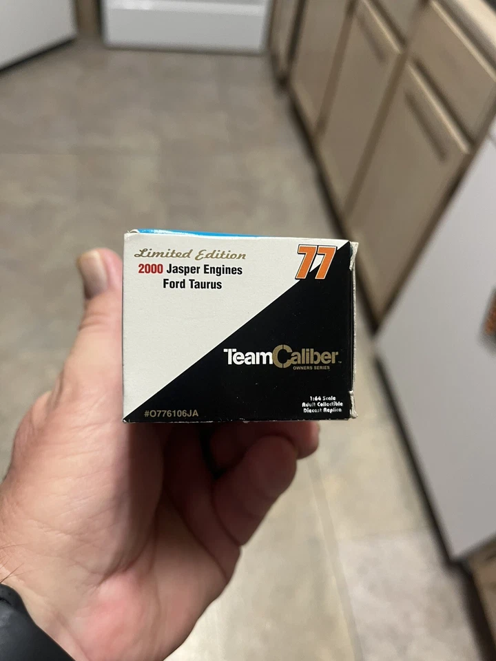 Robert Pressley #77 motores Jasper 2000 Ford Team calibre 1/64 RARO NASCAR Foto 2 de 4