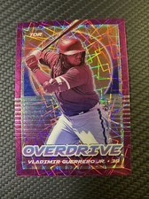 2021 Chronicles Overdrive Pink Velocity Prizm VLADIMIR GUERRERO JR. SP! BLUEJAYS