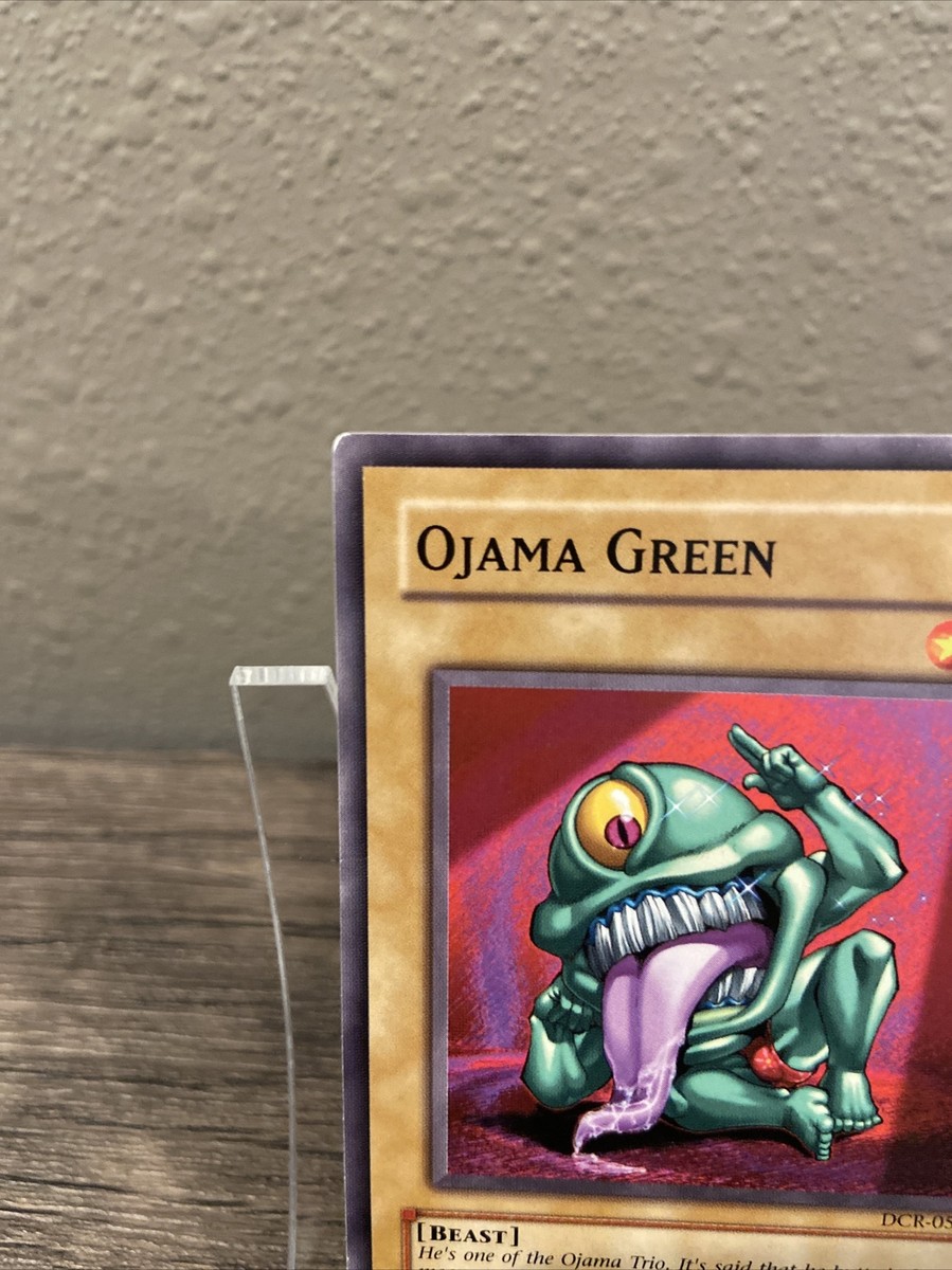 Yu-Gi-Oh! TCG Ojama Green Dark Crisis DCR-056 Unlimited Common, LP