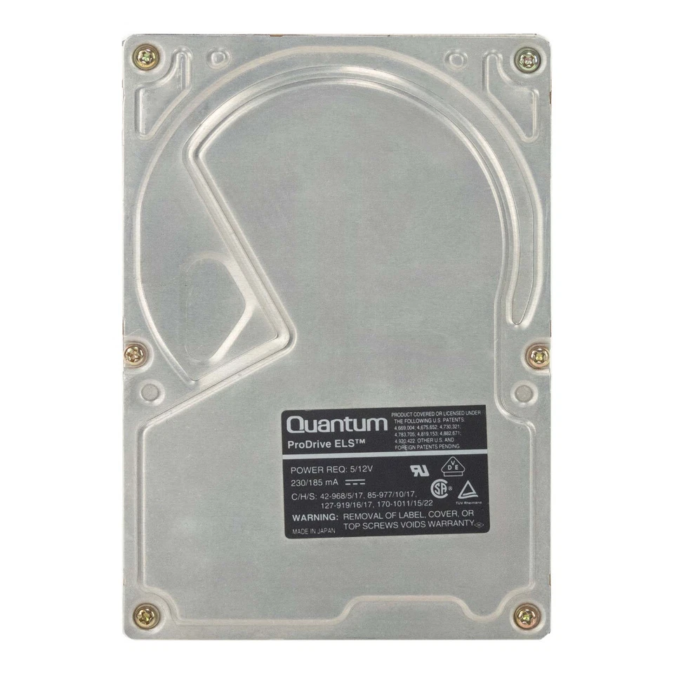 Hard Drive Quantum Prodrive Els PI12S011 127MB 3.6K SCSI 50-PIN 3.5'' - Image 3 of 3