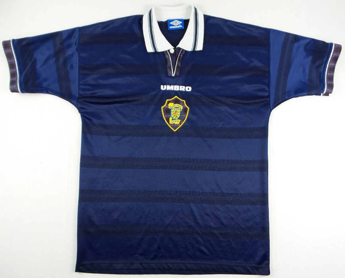 ウェア Scotland 1998  Soccer Uniform SCOTLAND 1998 1999 HOME FOOTBALL SHIRT SOCCER JERSEY UMBRO