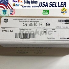 1756-L74 /B ControlLogix Logix5574 Processor 16MB 1756L74 US Free Tax