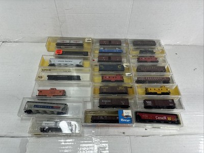 Atlas, Kadee, Micro Trains, Roco, Round House N Scale Frieght Car Lot