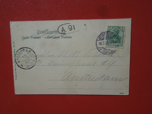 J7025 POSTKARTEN DEUTSCHLAND 1903 Meerjungfrauen SIGNIERT H. Kley SIEHE BESCHREIBUNG - Bild 6 von 8