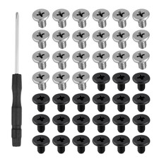 50 PCS M.2 Ssd Mounting Screws Kit, Pcie Nvme M2 X 3 Mm Replacement Phillips Fla