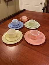 1950s Childrens Hazel Atlas LITTLE HOSTESS PARTY SET 12 Pieces Complete NICE Tea