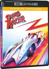 Speed Racer 4K UHD Blu-ray Digital Slipcover Factory Sealed Presale 5-19-26