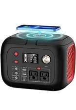 Portable Power Station With Wireless Charging 300W Portable Solar Generator.✅✅✅