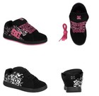 DC SHOES WOMENS GAVELER RETRO LOW TOP SNEAKER