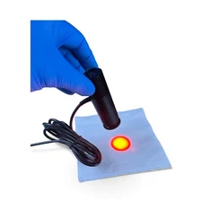 Thorlabs M617L3 617 nm 600 mW Mounted LED 1000 mA w/ AD18T Custom Optic – Used