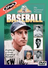 Greatest Sports Legends: Baseball - The National Pastime (3 DVD) - NEW