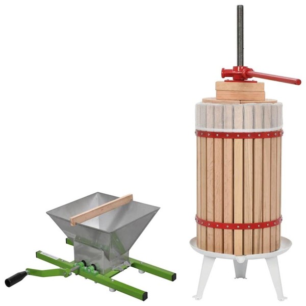 2-Tlg. Obst- & Weinpresse Und MüHle-Set-image