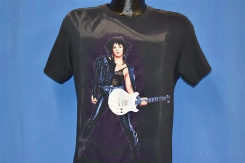 90s JOAN JETT BLACKHEARTS TOUR CONCERT ROCK 2 SIDED FADE 1990s vintage concert t-shirt, vintage, size M, single stitch, B+ condition