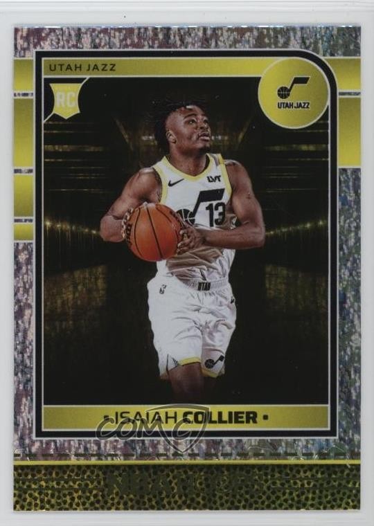 2024-25 Panini NBA Hoops Rookies Texture Isaiah Collier #259 1e8u