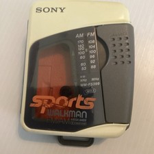 Vintage Sony Sports Walkman WM-FS399 Portable Cassette Player AM/FM Parts Only