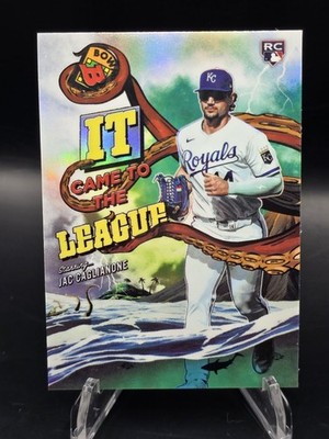 2026 Bowman Chrome #IT-3 Jac Caglianone RC - It Came to the League - Royals QTY!