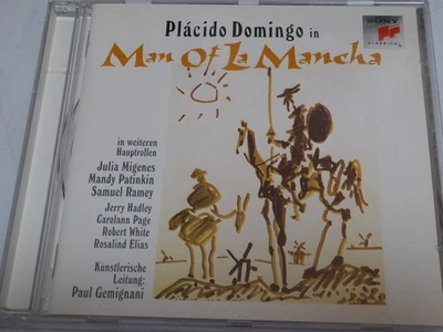 PLACIDO DOMINGO in man of la mancha NM/VG+ (CD Album, Klassik, Sony Classical) - Bild 1 von 4