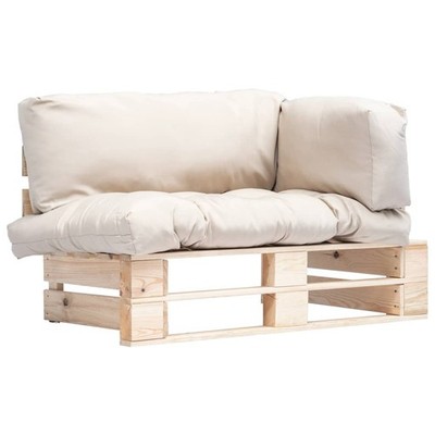 Palettensofa Kissen Palettenkissen Garten Palettenmöbel Sofa Polster Holz vidaXL