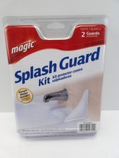 Magic Splash Guard Kit - Prevent Water Splashing Out of Bath or Shower - White