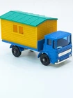 MATCHBOX LESNEY 60b Leyland Site Hut Truck original vintage diecast toy car