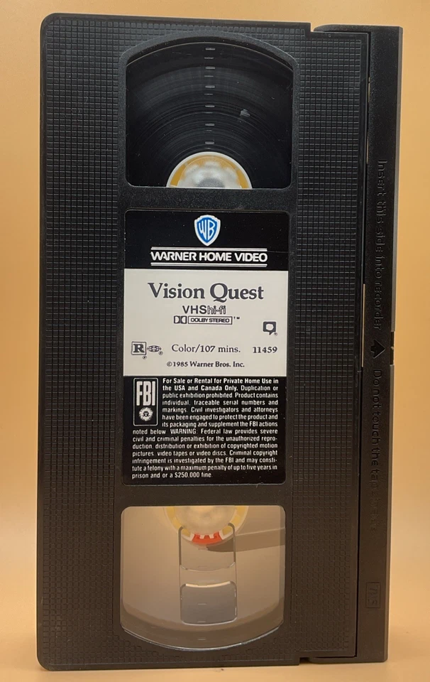 Vision Quest VHS 1985, 1987 **Buy 2 Get 1 Free** - Image 3 of 4