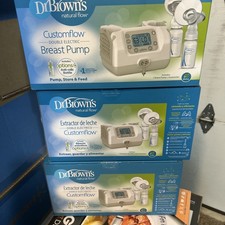 Dr. Brown  s Double Electric Breast Pump BF100  Brand New  Sealed 3 Pack