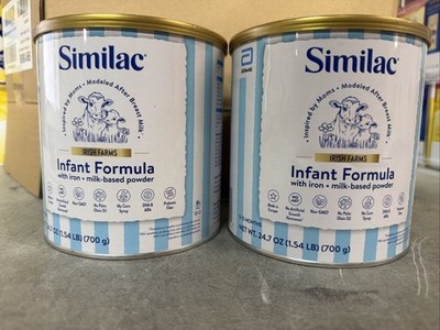 NEW Similac Irish Farms Infant Formula 2pack USE BY DEC/1/2027